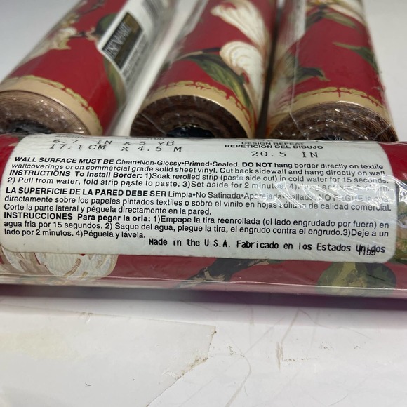 Eisenhart Wallcoverings Border 6.7" X 5Yd. Repeat 20.5" Strip Scrub Prepasted 4 - Picture 6 of 6